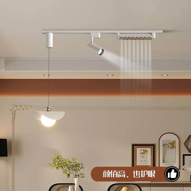 中古风桌灯设计师木吧LM-LM913台灯可动餐岛台灯复古胡桃移色轨道