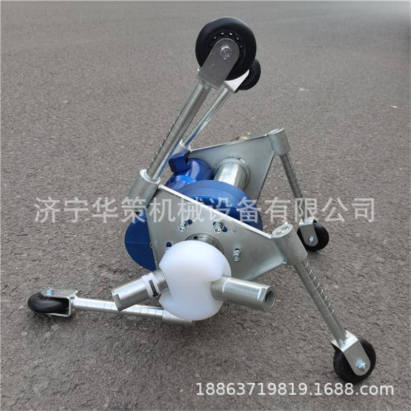 华策管道内壁喷砂机碳硼喷砂器00-90除0m3m内孔300-900化内壁锈喷