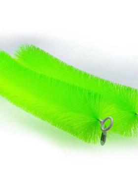 绿色十字毛4刷锦VTY鲤鱼池过滤材料水鱼池生化净化族洁净3刷0钢