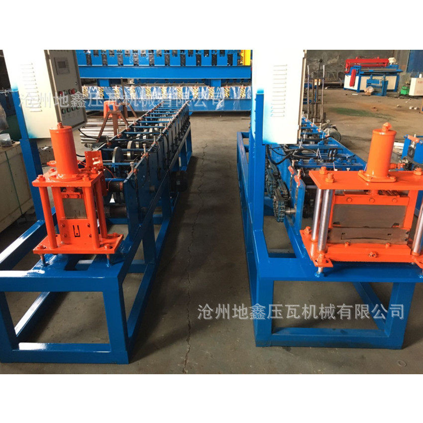建筑工地彩钢围挡板压瓦成型机