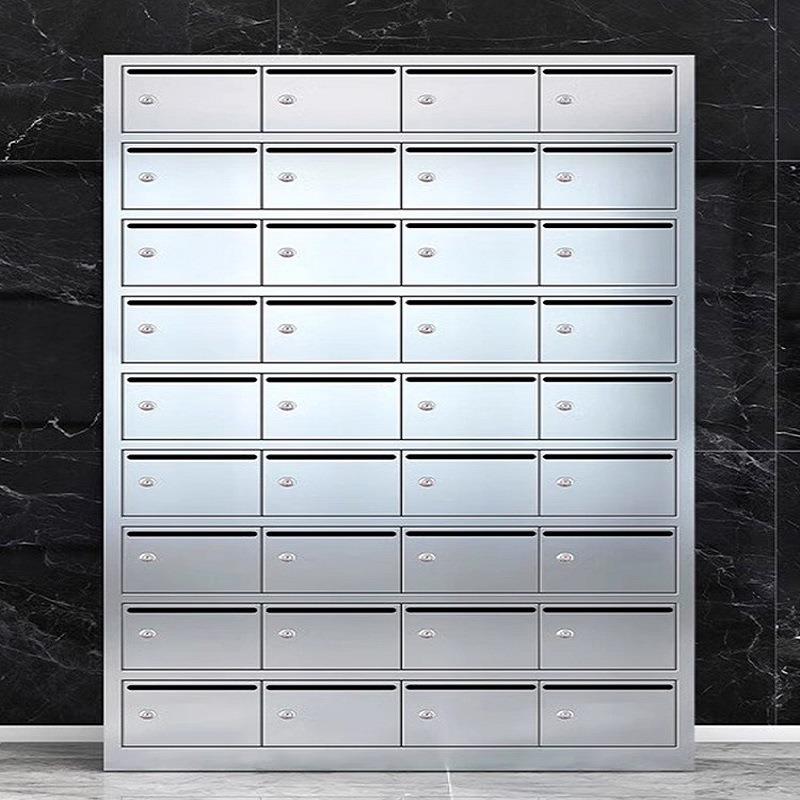 BWV不锈3信报箱室外防钢雨04不锈钢信报箱区小落地邮筒别墅信箱邮