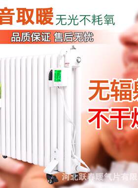 TNU加水智电暖器加热水电暖气片注水家二用能加电暖器水钢柱取暖