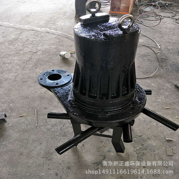 潜水曝气机的工作原理和曝气装置QXB1.5KW