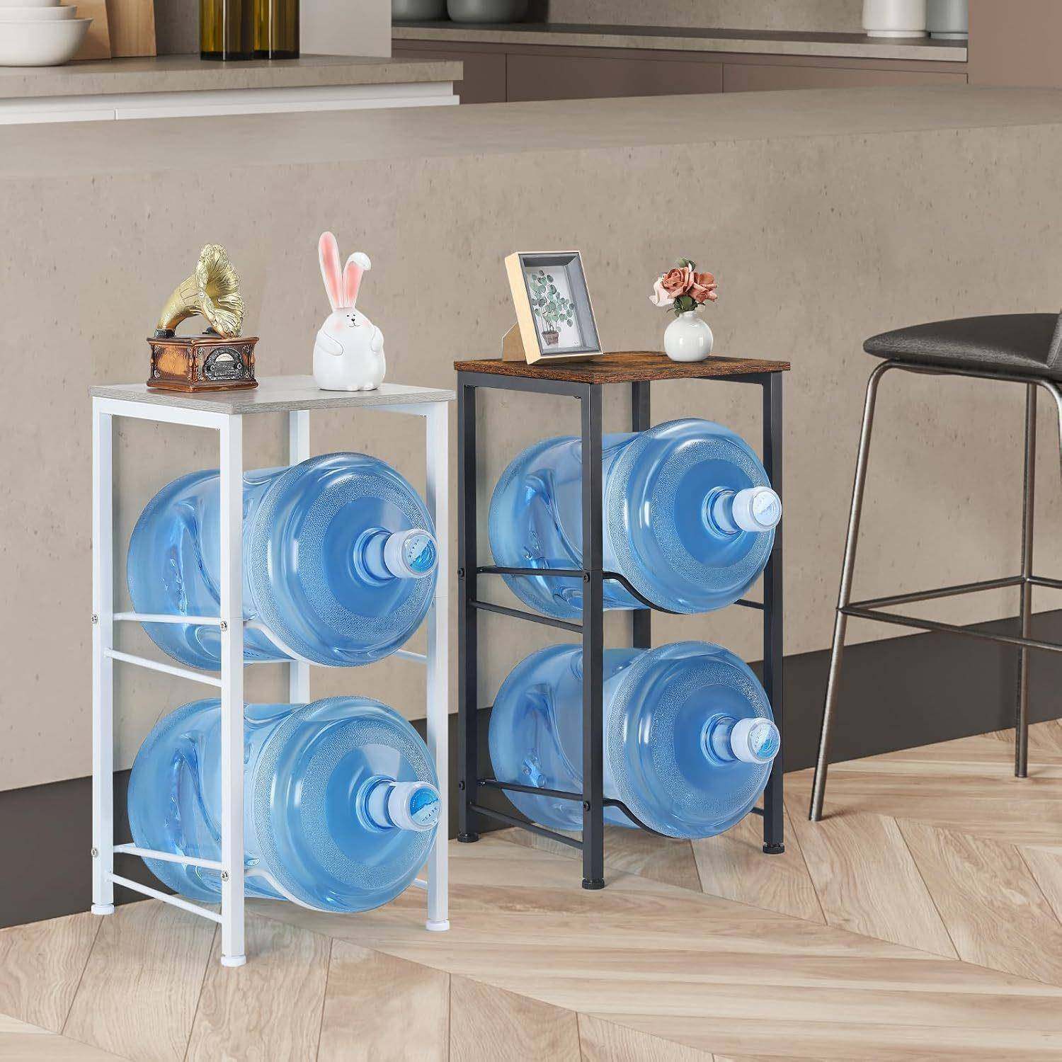 爆CMN款客装厅纯水桶置物架三层桶水纳收架办公净室储水架