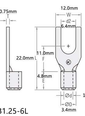 SNB1.2-6L冷压紫XCZ铜5接头接线端子螺口4铜M鼻U型裸端头线耳子裸