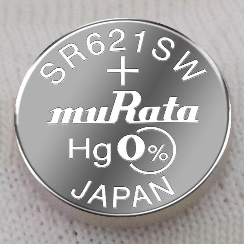 适用于murata村田SR621SW/364无汞氧化银原装进口手表纽扣电池 电子