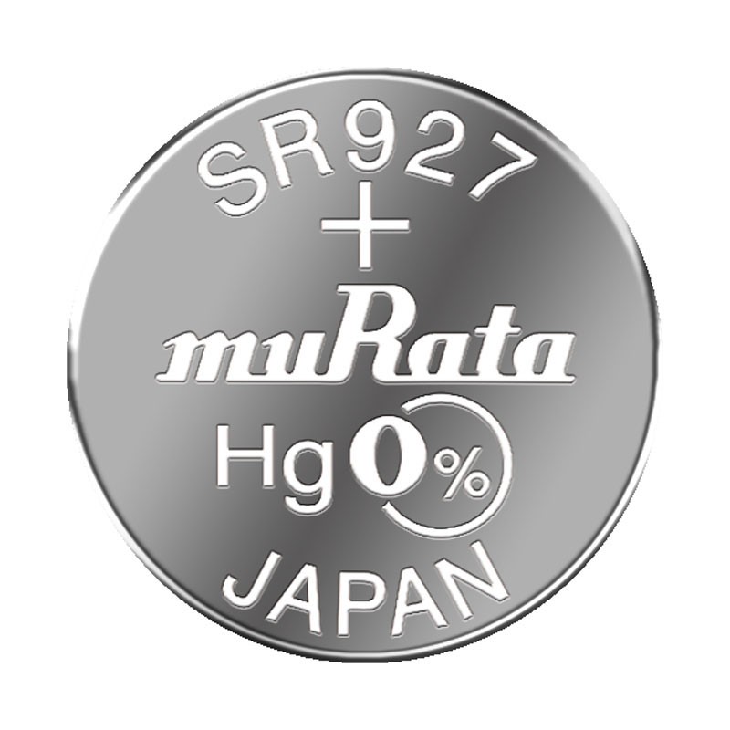 挚手表murAtA村田SR927/W/SW无汞氧化银高电量钮扣高品质电池小颗粒耐用399.395赫格