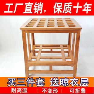 麻将火桌 实木烤火架折叠多功能正方形取暖桌简易家用桌子饭桌冬季