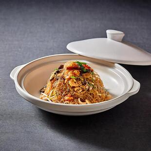 土菜馆耐热干锅明火加热烧菜盘砂锅热菜特色餐具湘菜川菜炒菜盘子