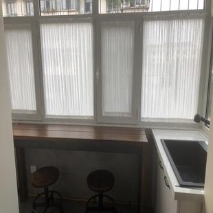 硼砂帘免打孔绷纱帘玻璃门帘魔术贴卫生间遮挡帘浴室窗帘蓬纱帘