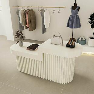 服装店中岛摆放桌现代简约陈列道具装饰台鞋包店展示台流水台柜子
