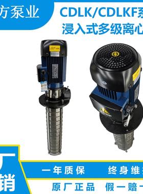 南方水泵CDLK/CDLKF1/2/3/4/8/15/20浸入式多级离心泵车床泵液下