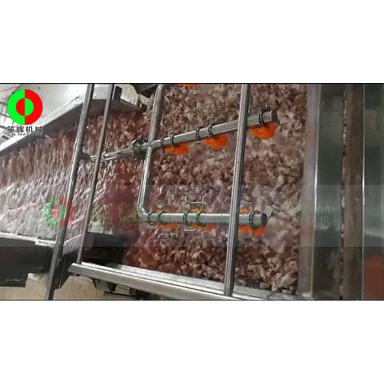 肇庆食品机械厂家自产排骨清洗机 大型肉制品猪肉牛肉鱼肉洗肉机