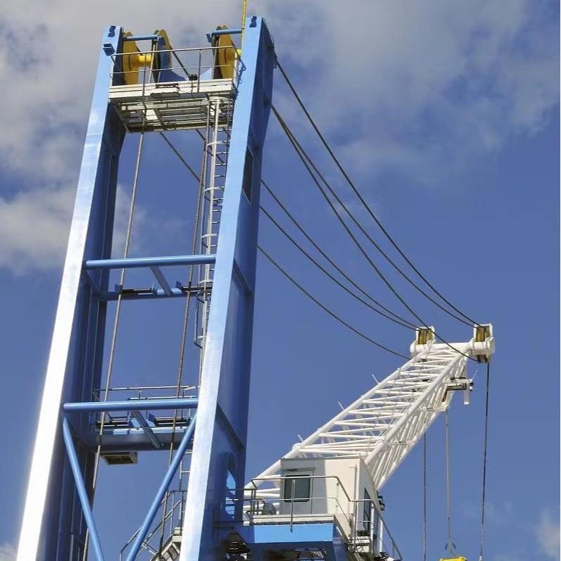 2吨快速拆卸式折臂吊出租 电动折叠起 国煤固定式旋转悬臂吊