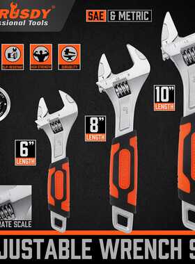 亚马逊爆款97515.3PC活动扳手1.02KG