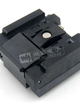 IC芯片烧写测试 QFN48 MLP48 MLF48 引脚间距0.5mm 编程座 测试座