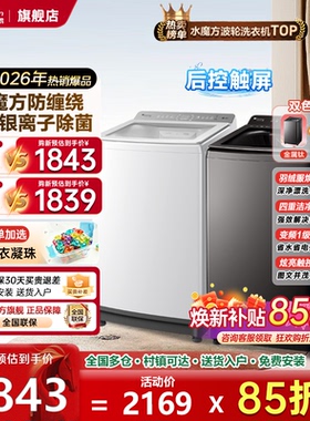 小天鹅洗衣机小乌梅2.0水魔方波轮全自动大容量10kg变频白色新款