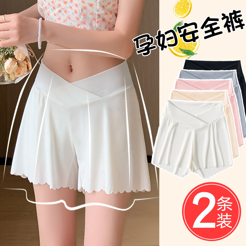 孕妇安全裤防走光夏季薄款外穿图片