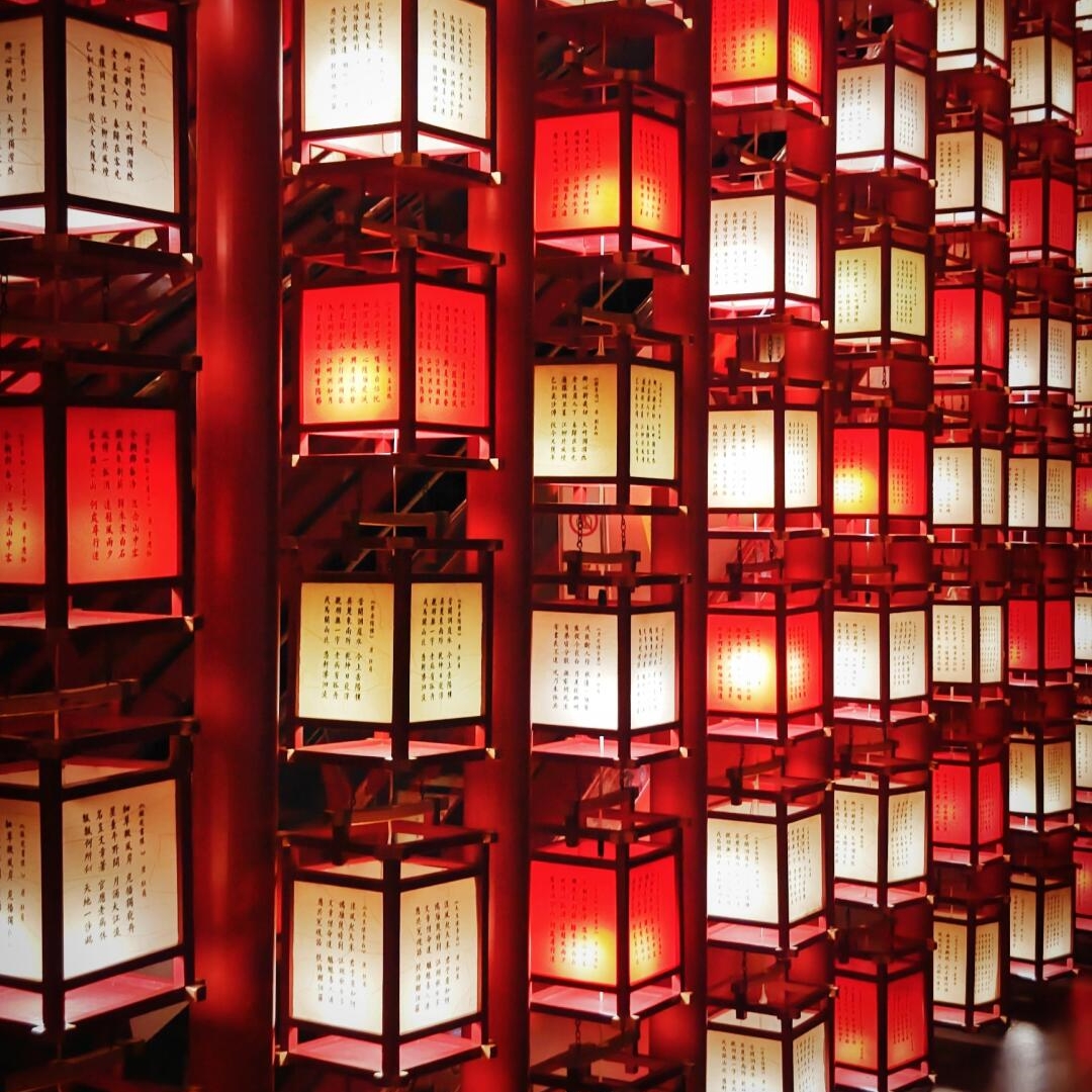 中式长安十二时辰实木仿古宫灯定制新年商场火锅饭店客栈茶楼灯笼