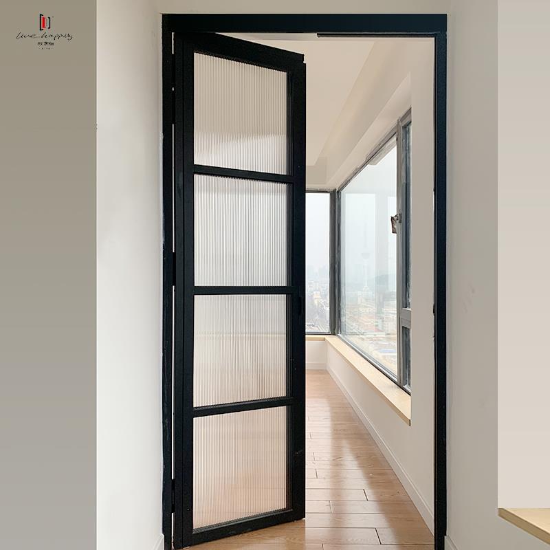 欣家怡窄边PD门PT门平开 推拉一体门化妆室折叠门厨房厕所巴士折