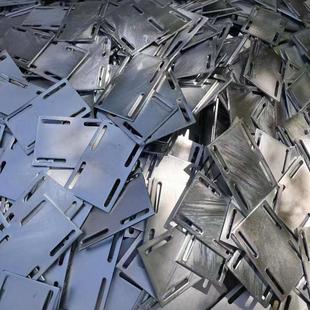 (150片)镀锌预埋板 四孔镀锌钢板铁板幕墙配件连接件 光伏底板