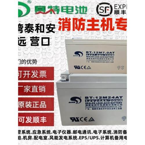 赛特蓄电池BT-12M17 10 14AC HSE38 1.3AT 2.2 3.3 7.0AT 12V24AH