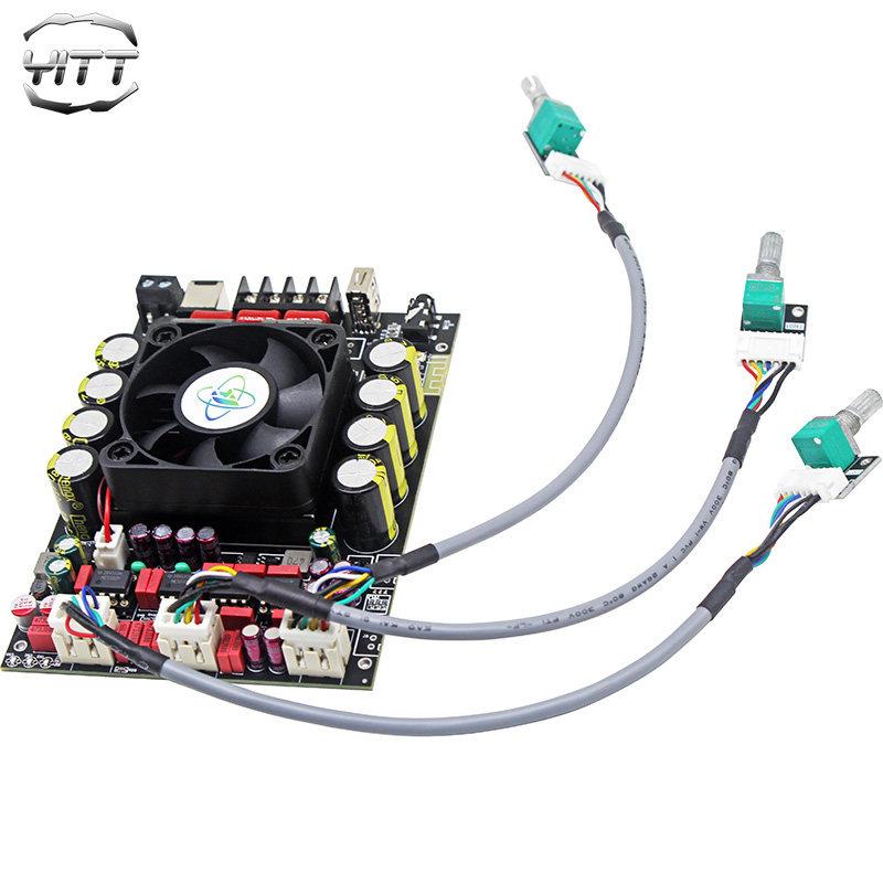 发烧级无损蓝牙音频功放板TPA3251立体声模块2*220W大功率带音调