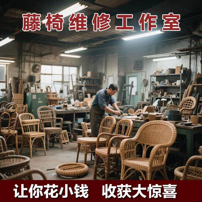专业藤椅维修翻新同城上门编织修补换藤条靠背坐垫修覆户外家俱,住宅家具,阳台椅,淘宝优惠券,粉丝福利购,淘宝优惠卷