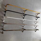 店货架展示架衣服挂架童装 U型男女装 挂衣杆 店侧挂上墙壁挂式 服装