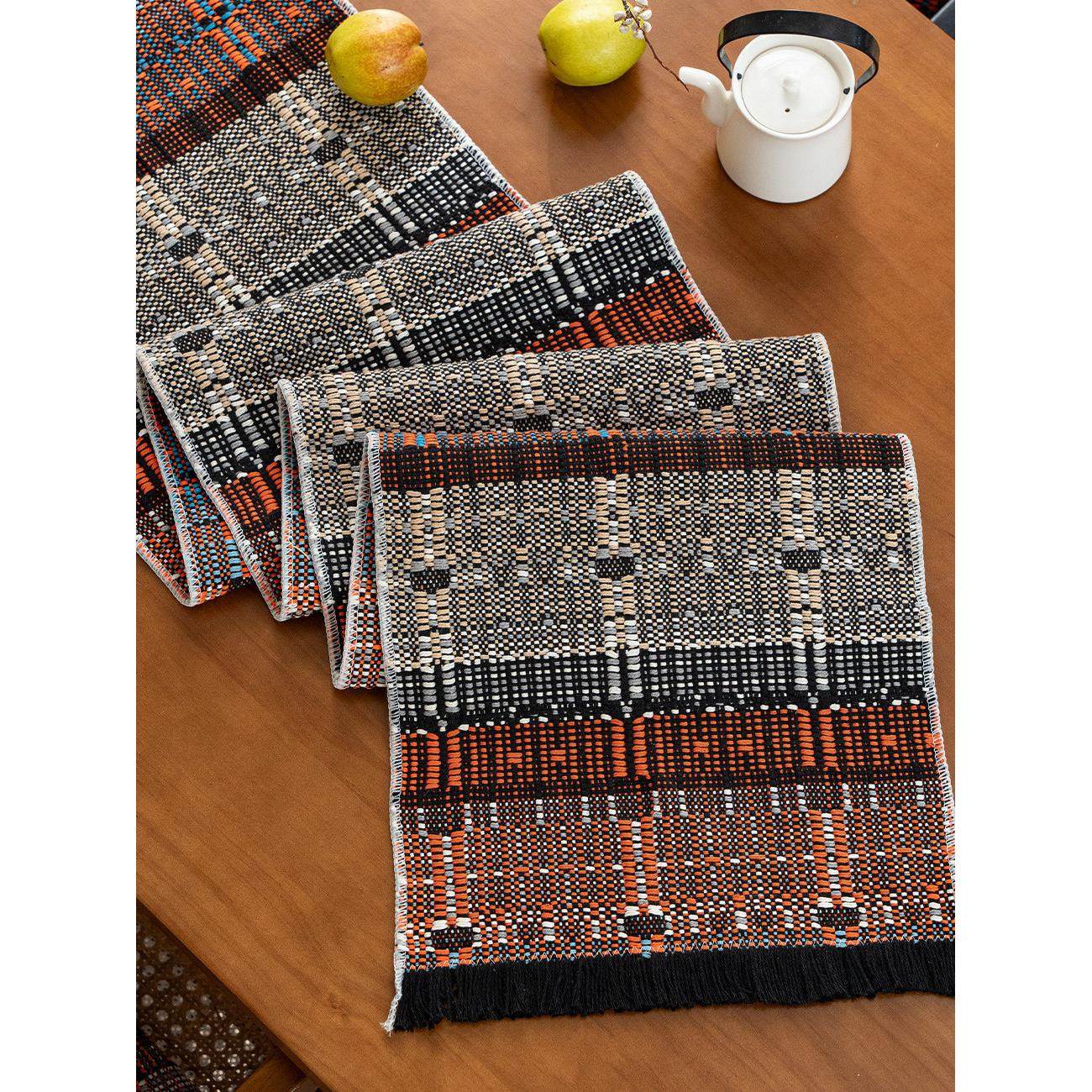 东南亚风长条餐桌桌旗裂织布电视柜斗柜盖布茶桌波西米亚茶旗,居家布艺,桌旗,淘宝优惠券,粉丝福利购,淘宝优惠卷