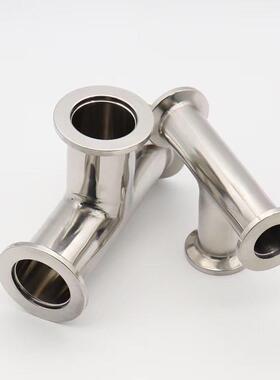 304不锈钢KF真空快装三通 真空三通 KF三通 KF16/25/40/50