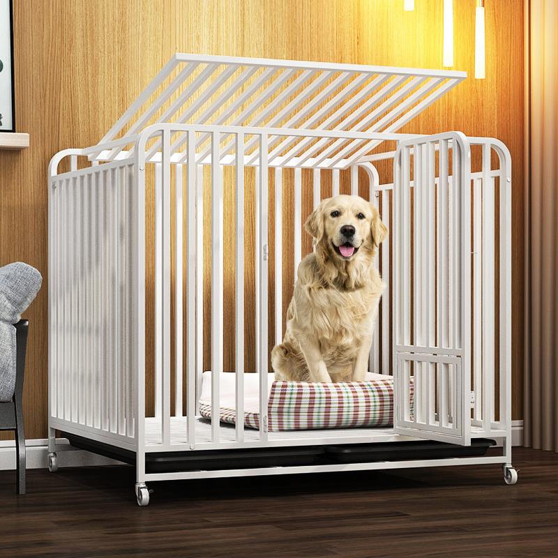 宠物狗笼子室内泰迪小型犬中型犬大型犬带厕所分离别墅兔子笼猫笼