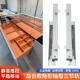中岛抽屉三节阻尼缓冲底装 线性珠宝柜轨道展示柜隐藏抽拉线形滑轨