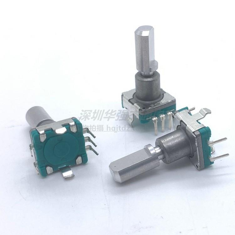 ALPS EC11编码器 平滑手感 不带步进 带按开关 360度导航音量开关