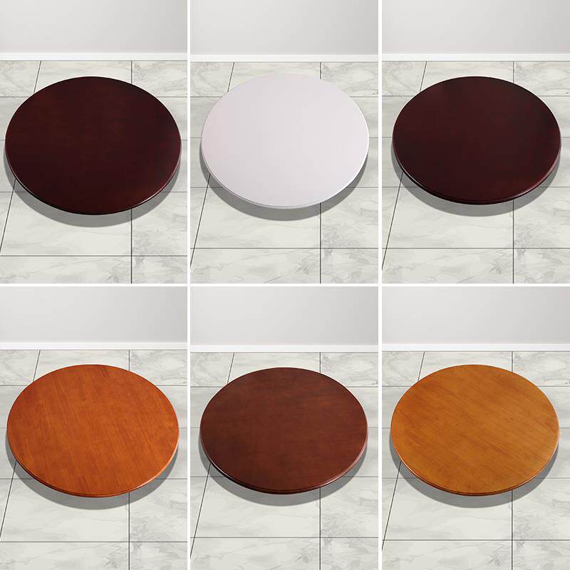 实木转盘家用免安装圆餐桌转盘麻将桌面酒店大圆桌旋转盘圆形桌面