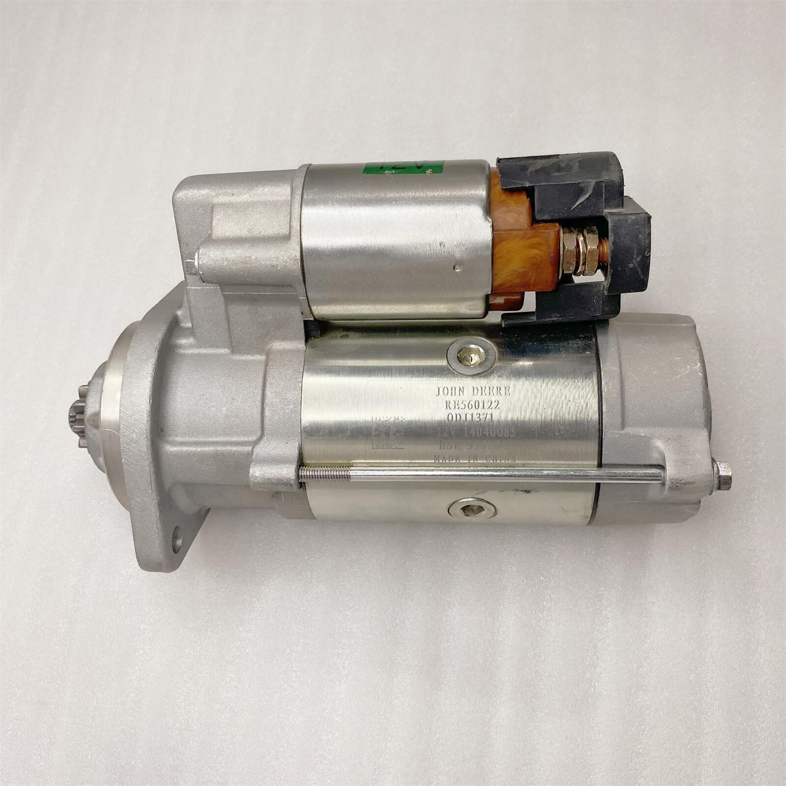 RE559760约翰迪尔5E1004拖拉机原厂配件954起动机10齿马达QDJ1372