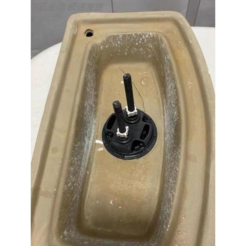 圆形冲水盖子器加厚型坐便器老式抽水双键按压开关按键马桶盖大全