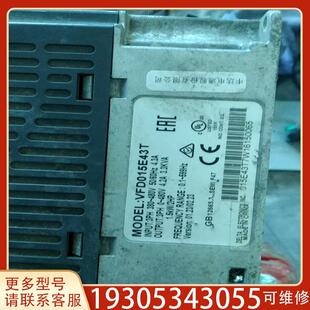 维修议价台达1.5变频器主回路好 配件价格处理 缺面板