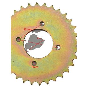 摩托车链盘卡丁车沙滩车配件越野车链盘420#428牙盘428齿轮大全
