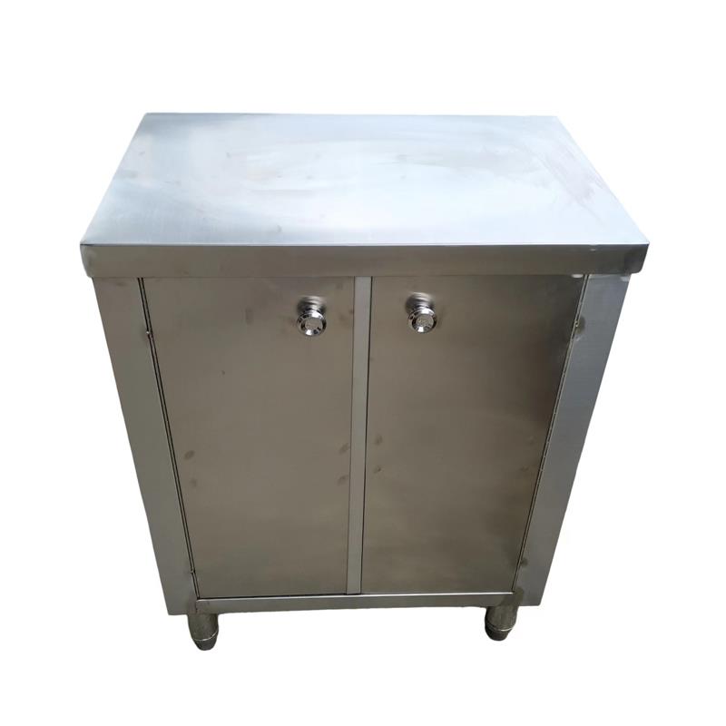 不锈钢餐灶台小型储物碗碟柜操作台茶水橱柜厨房杂物柜【不包邮】