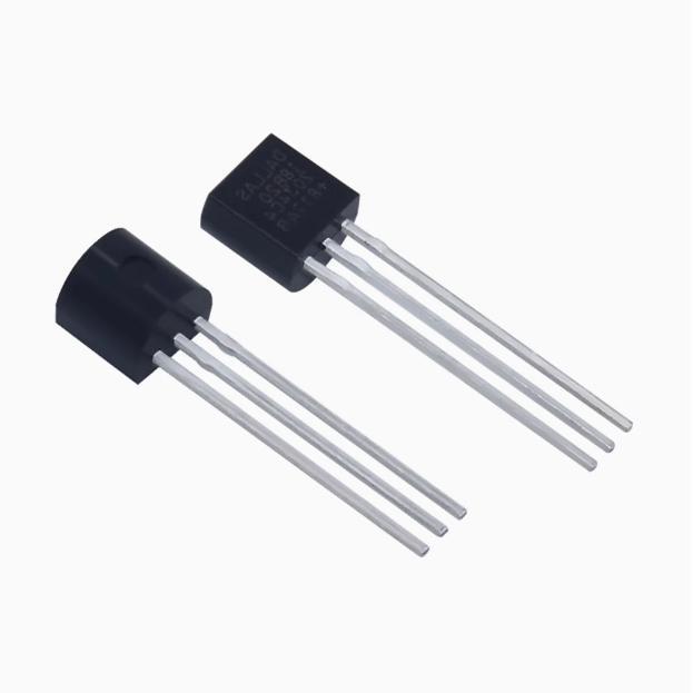 直插 DS18B20 芯片 可编程数字温度器/温度传感器 温度采集TO-92
