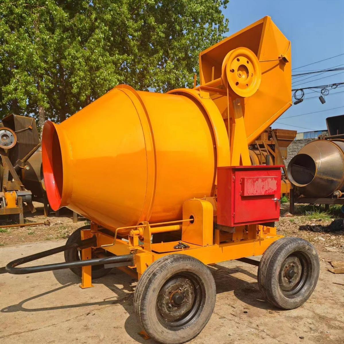 泡沫硬块搅拌机 热熔快混合搅拌设备 JZC350型滚筒混合机