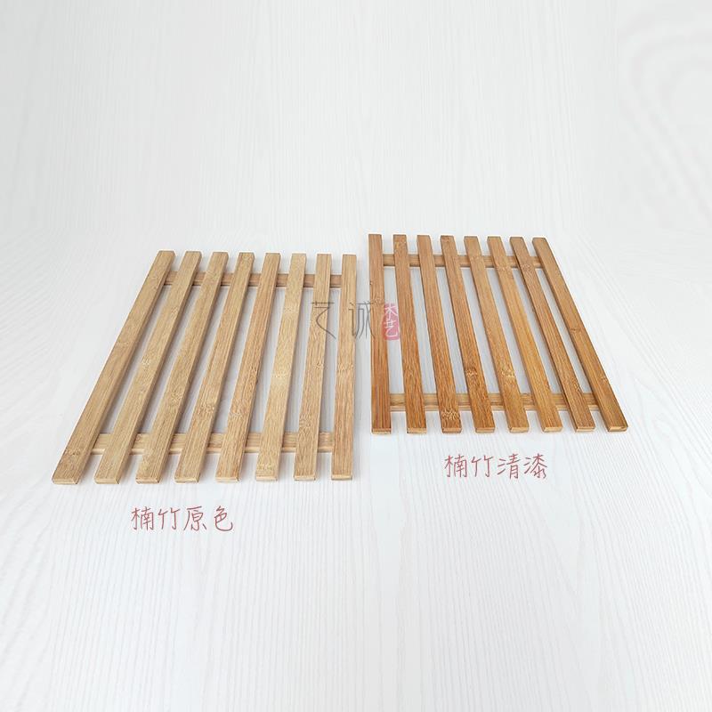 面包中岛柜边柜垫板竹木长方型托盘烘焙软装格栅糕点甜点展示架子