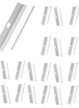 百叶垂直帘挂片 窗帘配件89MM免缝挂片 适用于百叶帘子 百叶配件