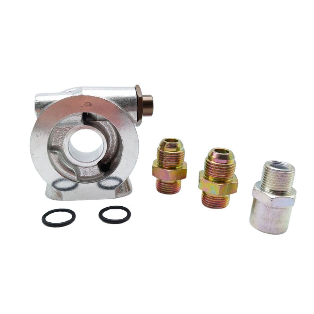 汽车配件 AN10油冷却器三明治TURBO的恒温器和配件3 / 4-16 UNF