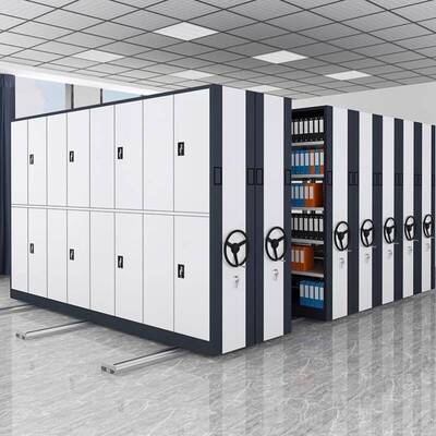 智能密集架档案室钢制密集柜手摇式档案柜电动资料架密集架文件柜