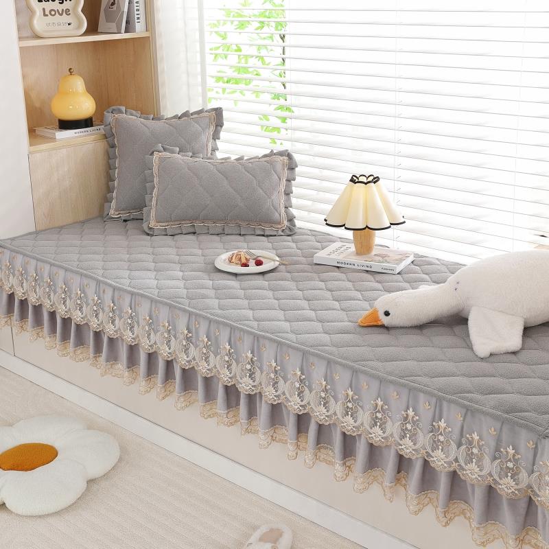 新款2024加厚飘窗垫窗台垫子四季通用防滑卧室阳台坐垫毯榻榻米垫