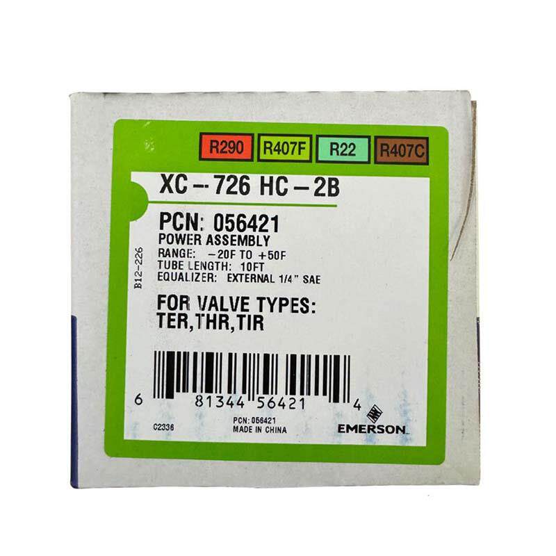 艾默生膨胀阀动力头感温包XC-726 HC SZ SC MC NC NW HW100-2B