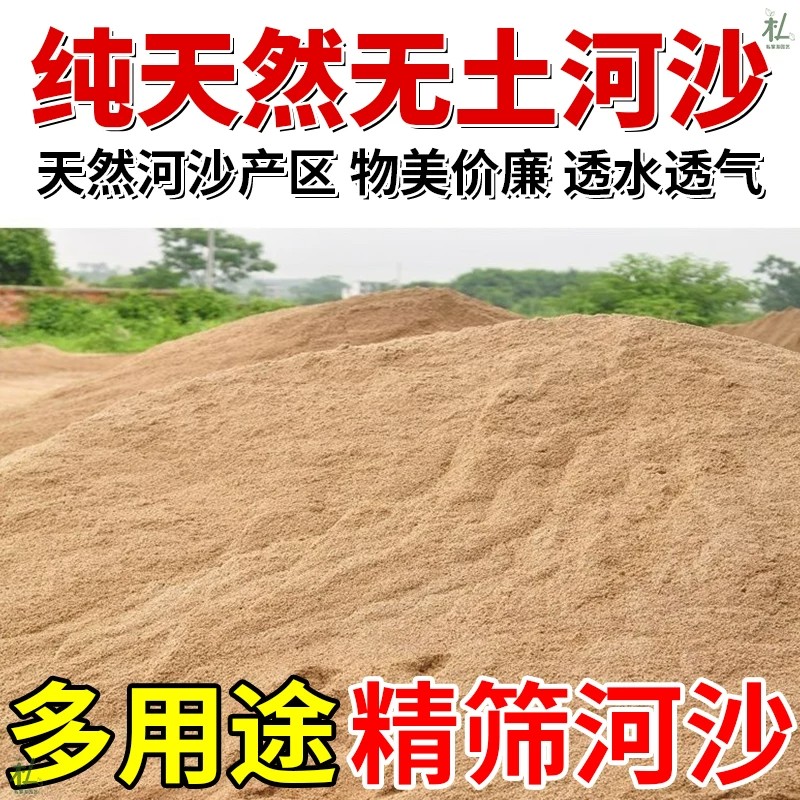天然黄河细沙种植养花拌