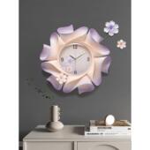 客厅钟表挂钟现代简约大气时钟个性 创意挂表轻奢高级感艺术装 饰表